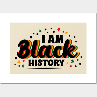 I Am  Black History Posters and Art